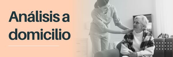 Banner móvil que promociona los análisis de laboratorio de SaludyVos