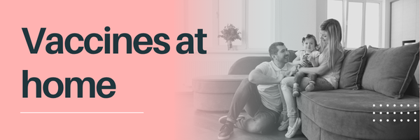 Mobile banner promoting SaludyVos vaccines